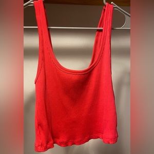 Ribbed Old Navy Cropped Tank
